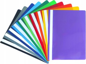 SKOROSZYT PVC A4 twardy krystaliczny MIX 10 kolorów - Zestaw