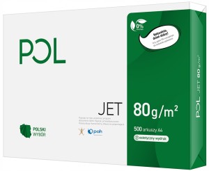 PAPIER do DRUKARKI ksero POLjet A4 80g 500ark
