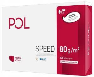 PAPIER do DRUKARKI ksero POLspeed A4 80g 500ark