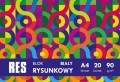 BLOK RYSUNKOWY A4 szkolny 20 kartek BIAŁY