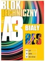 BLOK TECHNICZNY A3 szkolny 10 kartek BIAŁY