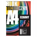 BLOK TECHNICZNY A4 szkolny 10 kartek CZARNY