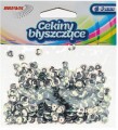 CEKINY BŁYSZCZĄCE ozdobne kreatywne 6mm srebrne