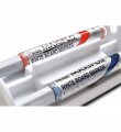 PENTEL Maxiflo MARKERY do tablic x4 + GĄBKA zestaw