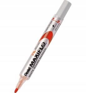 PENTEL Maxiflo MWL5S MARKER do tablic CZERWONY