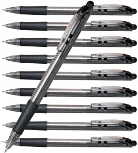 DŁUGOPIS Pentel WOW BK417 automatyczny CZARNY - Zestaw 10 sztuk