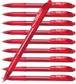 DŁUGOPIS Pentel WOW BK417 automatyczny CZERWONY - Zestaw 10 sztuk