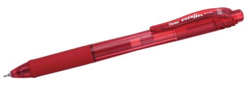 Cienkopis kulkowy automat Pentel Energel BLN-105 0,5mm długopis żel czerwon
