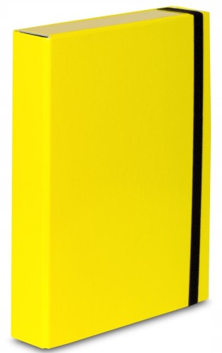 TECZKA SKRZYDŁOWA Z GUMKĄ A4 VauPe 50mm ŻÓŁTA