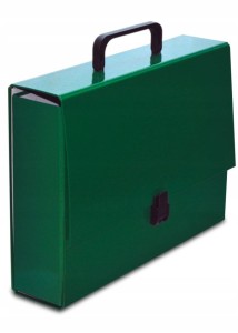 TECZKA Z RĄCZKĄ A4 VauPe Classic II 80mm ZIELONA