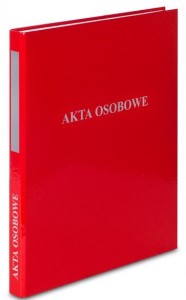 TECZKA DO AKT OSOBOWYCH A4 VauPe SEGREGATOR bordo