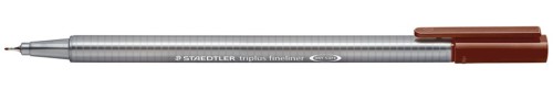 CIENKOPIS KREŚLARSKI Staedtler Triplus 0,3mm BRĄZ