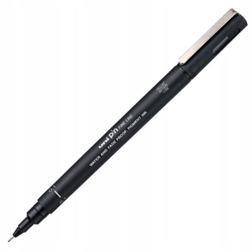 CIENKOPIS KREŚLARSKI Uni Pin 0,1mm CZARNY