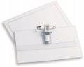 Identyfikator Osobowy z klipsem i agrafką HOLDER 57mm x 90mm - 10 Sztuk