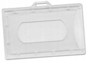 Identyfikator holder do smyczy - uchwyt poziomy