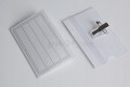 IDENTYFIKATOR OSOBOWY z klipsem i agrafką HOLDER 57mm x 90mm - KOMPLET