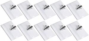 IDENTYFIKATOR z klipsem i agrafką HOLDER 57mm x 90mm - Zestaw