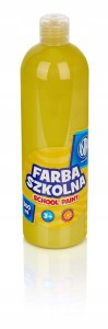 Farba plakatowa szkolna 500ml Astra żółta