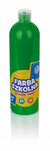 Farba plakatowa szkolna 500ml Astra jasnozielona