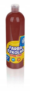 Farba plakatowa szkolna 500ml Astra brązowa