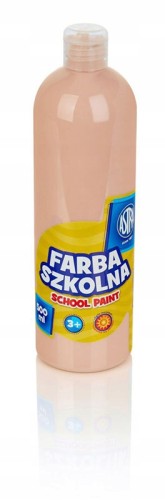 Farba plakatowa szkolna 500ml Astra cielista