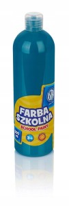 Farba plakatowa szkolna 500ml Astra turkusowa