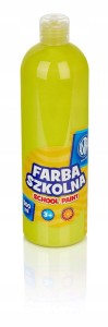 Farba plakatowa szkolna 500ml Astra cytrynowa