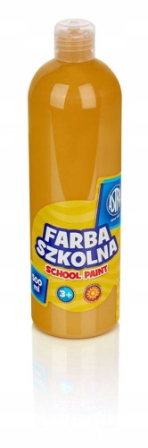 Farba plakatowa szkolna 500ml Astra j.brązowa