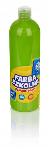 Farba plakatowa szkolna 500ml Astra limonkowa