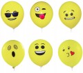 BALONY żółte BUŹKI baloniki 12" 12 sztuk