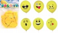 BALONY żółte BUŹKI baloniki 12" 12 sztuk