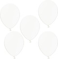 BALONY PASTELOWE Aliga 12" białe 5 SZT.