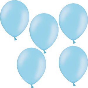 BALONY PASTELOWE Aliga 12" j.niebieski 5 SZT.