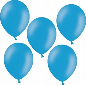BALONY PASTELOWE Aliga 12" niebieskie 5 SZT.