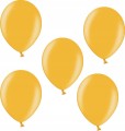 BALONY METALIZOWANE Aliga 12" złote 5 SZT.