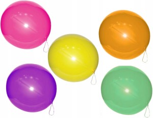 BALONY matowe Aliga PIŁKA mix kolor 5 szt.
