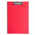CLIPBOARD deska z klipem PODKŁADKA A4 CZERWONA