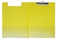 DESKA z klipem CLIPBOARD zamykany TECZKA A4 żółty