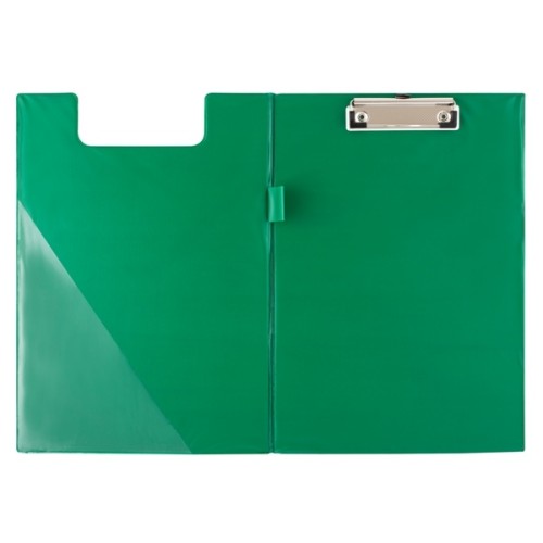 CLIPBOARD deska z klipem zamykana A4 ZIELONA