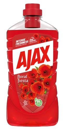 AJAX FLORAL FIESTA płyn do mycia podłóg uniwersalny - Kwiaty Polne 1L