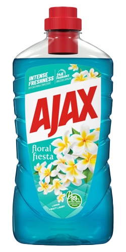 AJAX FLORAL FIESTA płyn do mycia podłóg uniwersalny - Laguna 1L
