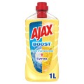 AJAX BOOST płyn do mycia podłóg uniwersalny Soda oczyszczona + Cytryna 1L