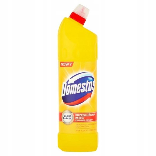 Płyn WC DOMESTOS w żelu 0,75l z dozownik lemon