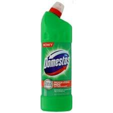 Płyn WC DOMESTOS w żelu 0,75l z dozownik zielony