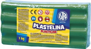 Plastelina ASTRA 1kg ZIELONA