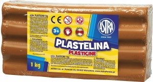 Plastelina ASTRA 1kg TERAKOTA