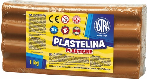 Plastelina ASTRA 1kg TERAKOTA