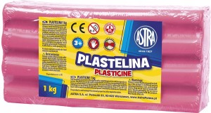 Plastelina ASTRA 1kg JASNORÓŻOWA