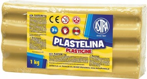 Plastelina ASTRA 1kg BRĄZOWA JASNA