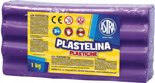 Plastelina ASTRA 1kg FIOLETOWA